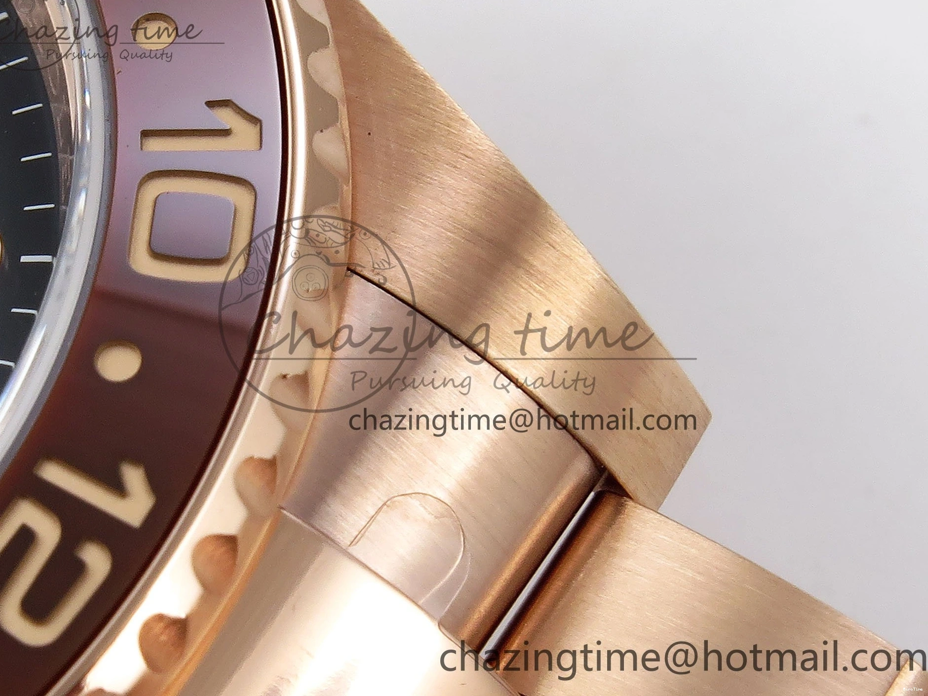 MiroTime 0312 GMT-Master II 126715 CHNR ARF 1:1 Best Edition Black Dial on RG Bracelet VR3285 CHS FastDry 1660